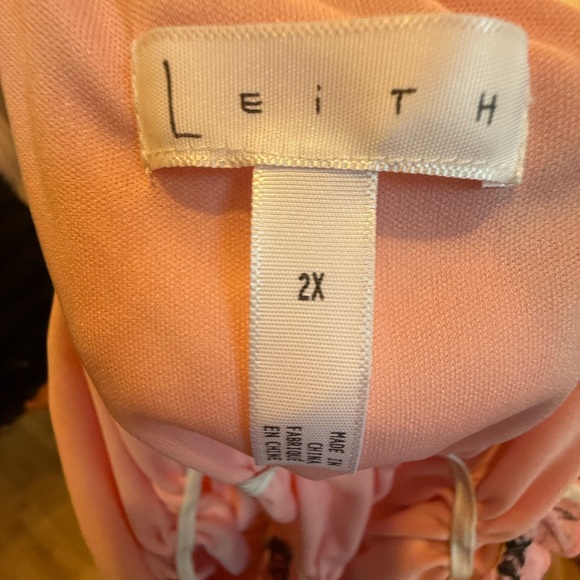 Leith‎ Floral Chiffon Skirt and Ruffle Crop Tank Top - Picture 10 of 11